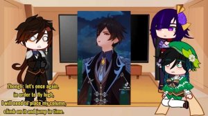 Arhons react to/Реакция Архонтов на||Genshin impact react to||[🇺🇸|🇷🇺]