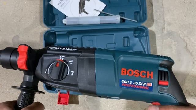 Перфоратор BOSCH GBH 2-26 DFR съёмный патрон-13 смотреть онлайн
