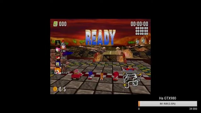 Стрим 24 06 2016 Соник собирает дошираки! Sonic R смотреть онлайн