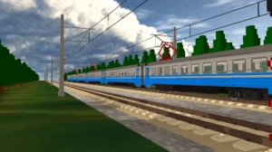 "только поезда УЗ" 10-я часть приветливых бригад в SkyRail