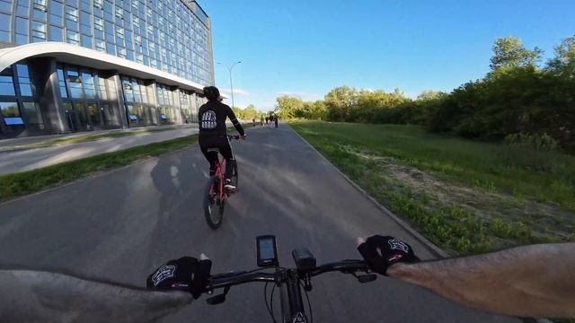 Велопокатушка (Зелёный остров, набережная) Омск. 2.06.24 (4