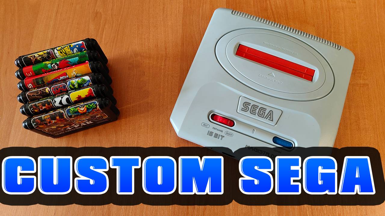 Моя коллекция картриджей Sega #1. Custom смотреть онлайн