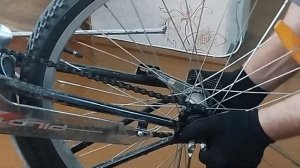 Замена задней звёздочки на велосипеде.Небольшая моде?