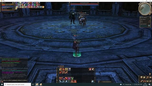 Lineage 2. Лабиринт Картии в соло (83 уровень). Прохождение титаном. GraziCH. смотреть онлайн
