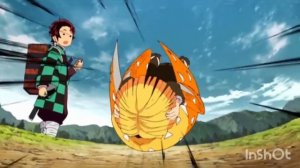 Угарные моменты из аниме Клинок рассекающий демонов № 1/ Аниме приколы из клинок рассекающий демоно