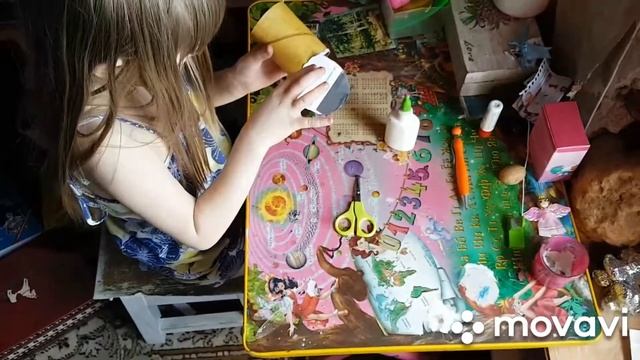 Подставка для карандашей из втулки. Часть 2 смотреть онлайн