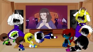 Реакция Undertale на Horrortale мемы и на песню "Добыча" от SiRus