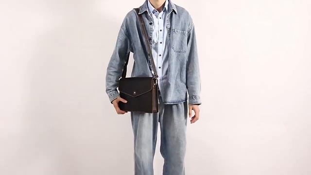 Сумка из натуральной кожи Joyir. Сумка планшет.