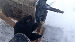 Самодельный мотоблок как обрезать колокол КПП   (видео