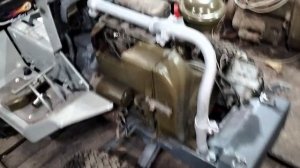 Минитрактор КМЗ-012 как колхозят в наших колхозах.