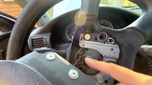 Как снять руль и AIRBAG | VW Passat B5.5