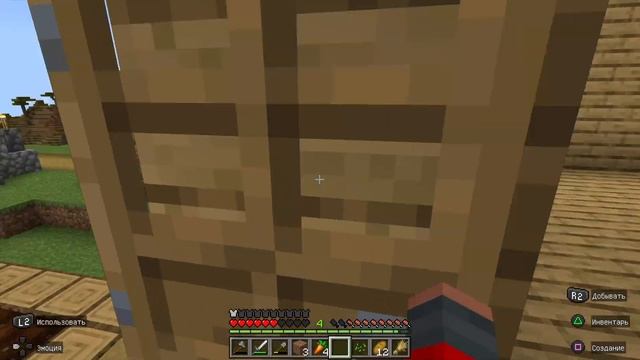 Minecraft почти достроил дом и начал делать огромную лестн смотреть онлайн