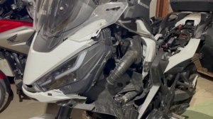 Honda NT1100 Установка ПТФ в штатные разъемы