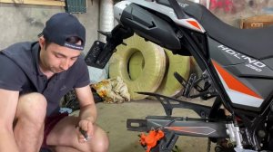 Доработка задней оси колеса Rockot Hound 250 /тюнинг Rockot #rockot #