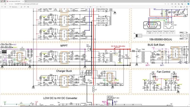 РЕМОНТ СОЛНЕЧНОГО ИНВЕРТОРА - ГИБРИД разбор схемы смотреть онлайн
