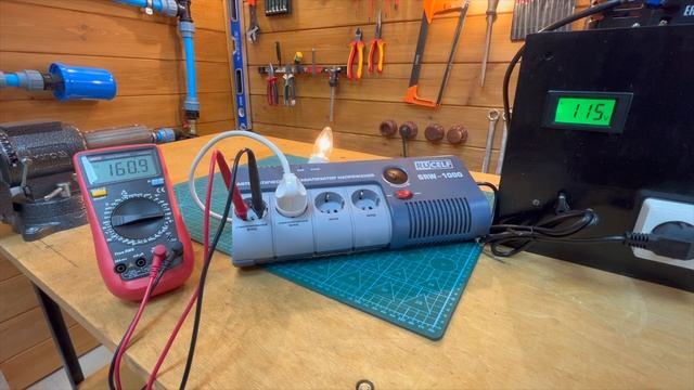 Rucelf SRW 1000. Обзор релейного стабилизатора