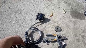 Ремонт детского квадроцикла 110 кубов.