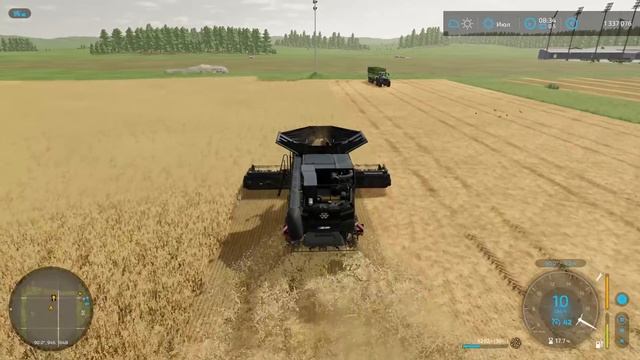 Farming Simulator 22. СЕРИЯ 4. Уборочная. Подготовка к поросятам.