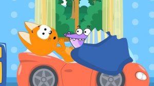 МОТОЦИКЛ Дрын Дрын - Котенок Котэ - Песенки для детей