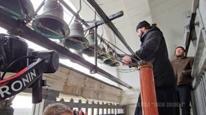 Иерей Дмитрий Бажанов, колокольный звон в Троице-Сергиевой лавре 11.05.2025. Симпозиум звонарей