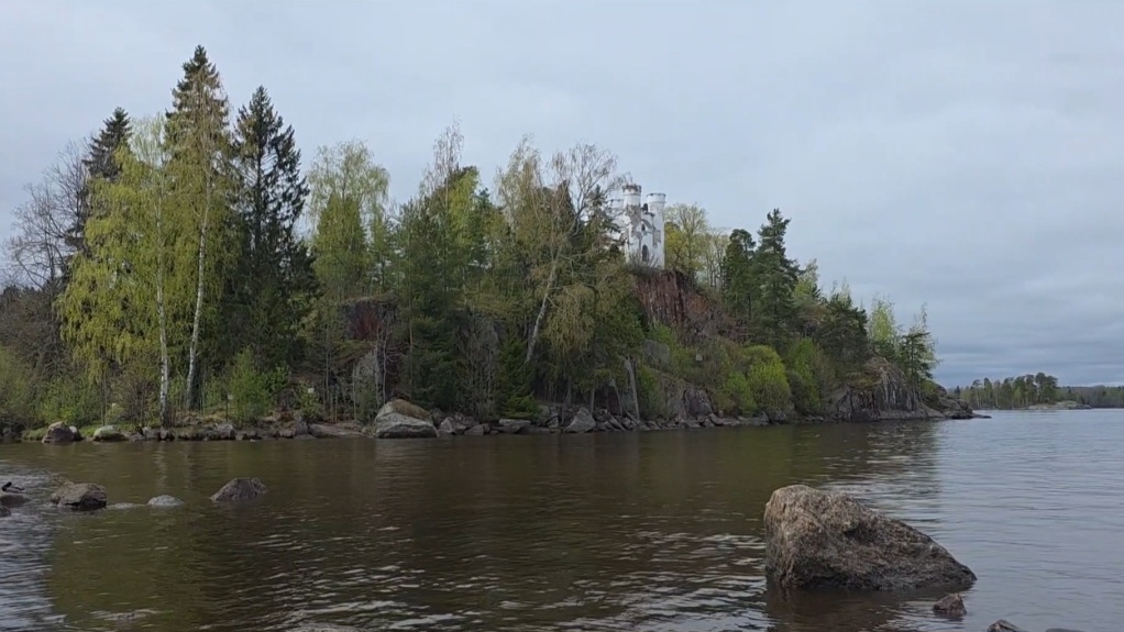 Парк Монрепо. Выборг. смотреть онлайн