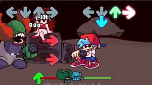 БОСС клоун в FNF! The Tricky Mod Friday Night Funkin