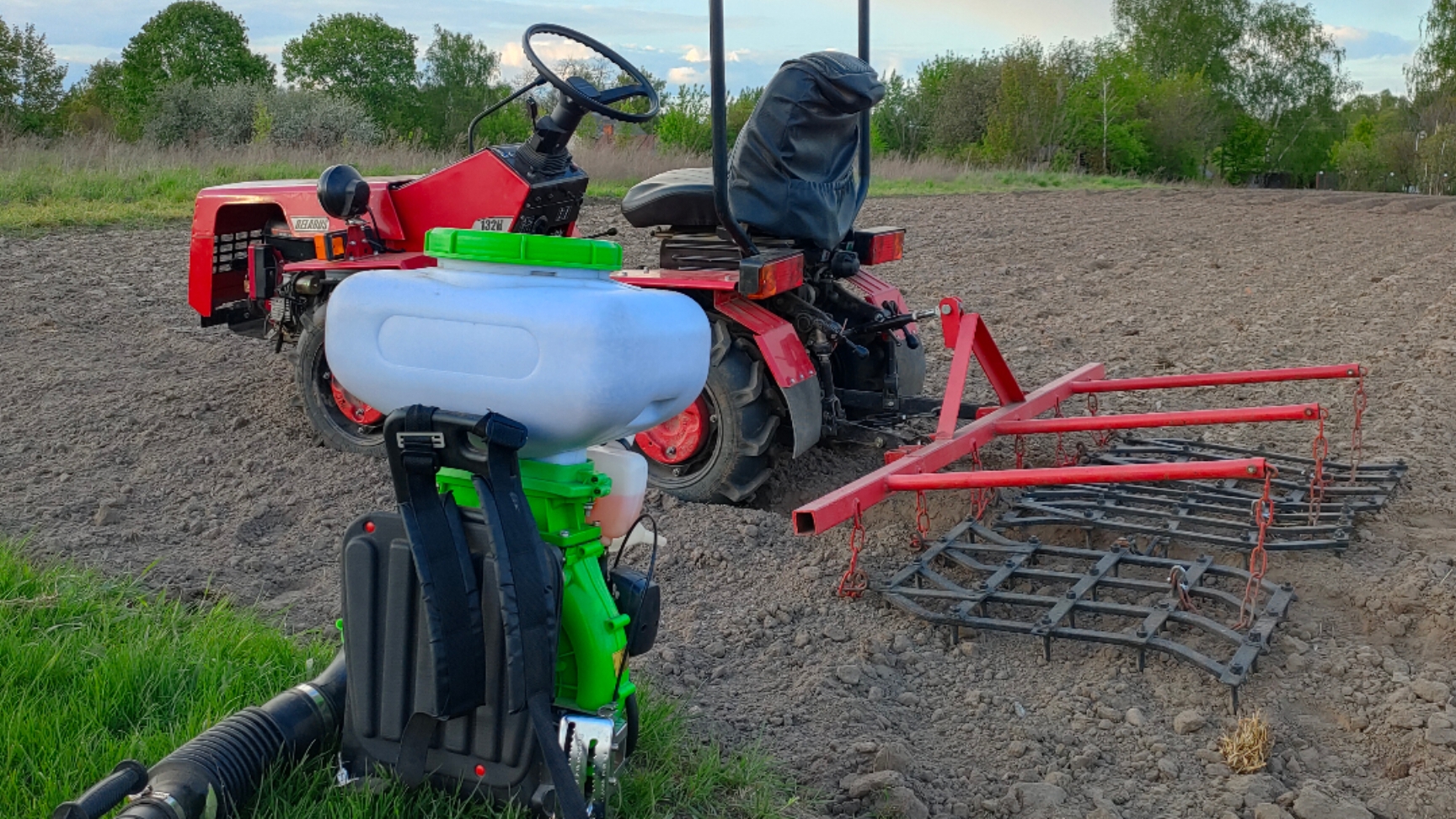 Мтз 132н Сев Овса