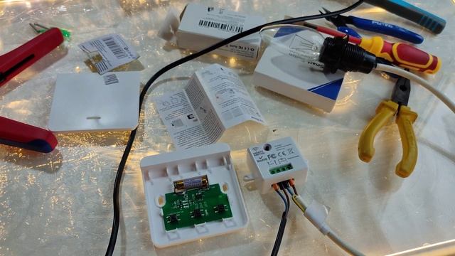 Как настроить два Smart Switch выключателя с одним реле 433 М?