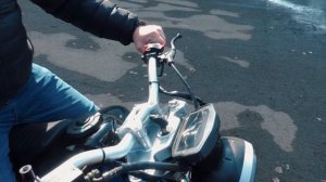 Мотоцикл SCOUT TW250. Мотоцикл на широкой резине. Обзор.