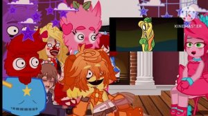 Реакция персонажей из Поппи плей тайм 2-3 на видео|| 1/?? ||