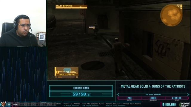 Metal Gear Solid 4: Guns of the Patriots. Официальный Русский Рестрим AGDQ2 смотреть онлайн