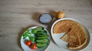 Не хитрый завтрак диабетика.