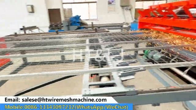 Машина для сварки металлической стальной сетки BRC, l смотреть онлайн