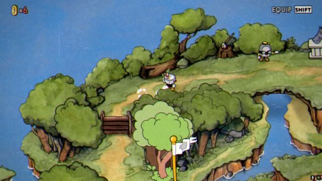 Cuphead Прохождение #2 Девушка-Дирижабль смотреть онлайн