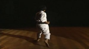 Ката «Тайкёку-шодан» - 9 кю (Желтый пояс) Hirokazu Kanazawa (Хирокадзу Канадзава).