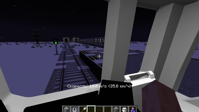 Московское Метро в Майнкрафт MTR Продление Зелёной Ветки. Часть 2.