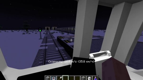 Московское Метро в Майнкрафт MTR Продление Зелёной Ветки. Часть 2.