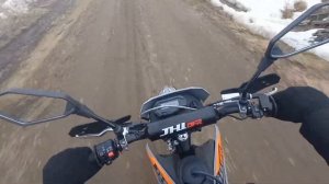 Купил Питбайк JHL SX 175 ! Катаюсь , обкатываю новую техник?