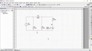 Сборка Multisim модели простой схемы для моделирования ли