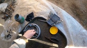 Перебрал ведущий вариатор мотобуксировщика. Готовимс