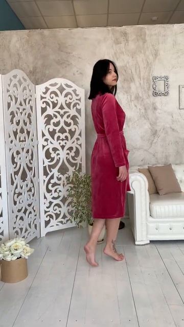 Халат на запахе Х 045М 44 ВЛ смотреть онлайн