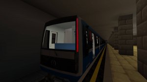 Метро MTR Майнкрафт Ораньжевая линия. Часть 2.