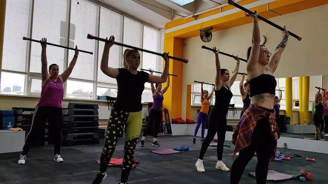 Body Power/ групповая тренировка/ часовая тренировка/полно