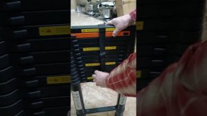 Распаковка — Телескопическая лестница RockForce RF-UP580