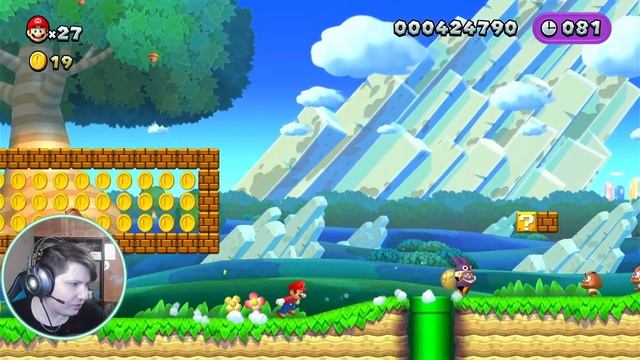 New Super Mario Bros. U Deluxe Прохождение #1 Марио и его Орехи!