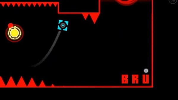 Как собрать 3 монетки на уровнях PRESS START и NOCK EM в GEOMETRY DASH Subzero