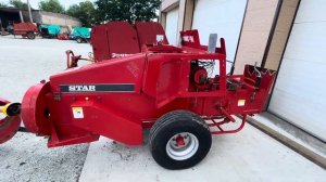 Японский тюковый пресс подборщик Star MR. 1000 DX