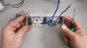 Как Подключить Двухклавишный Выключатель...с Розеткой