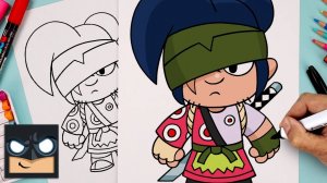 Как нарисовать КЕНЖИ из БРАВЛ СТАРСА (БЕЗ ЛИШНИХ СЛОВ)