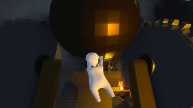 Давайте поможем Тиммейту перепрыгнуть. Human Fall Flat. Смешные моменты смотреть онлайн